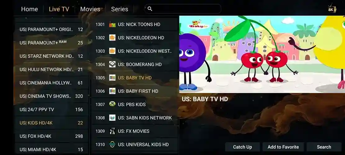 Preview 3 - Ology IPTV Premium IPTV Subscription